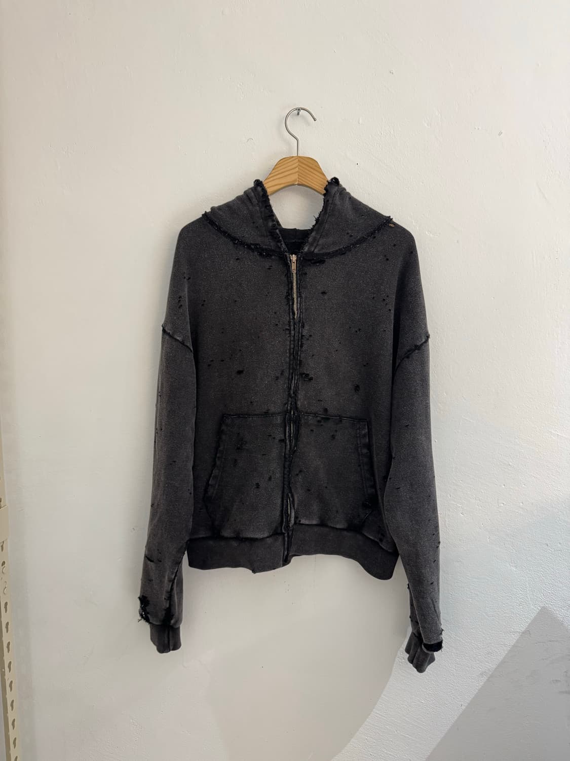 빈티지 커스텀 후드집업 상품이미지1