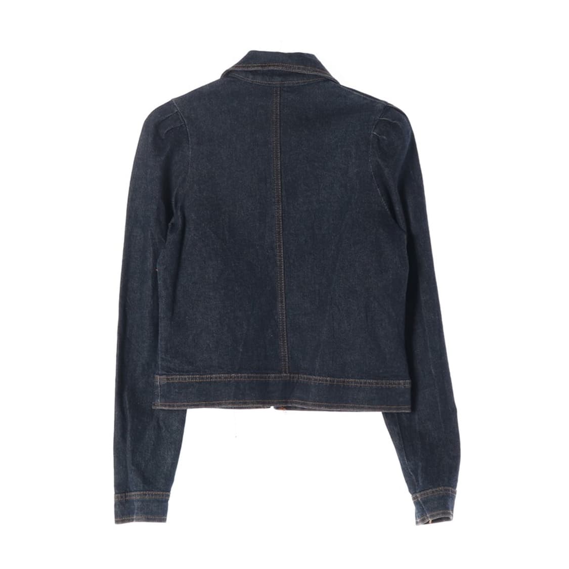 Duplex 퍼프 숄더 스티치 데님 자켓 F 상품이미지2