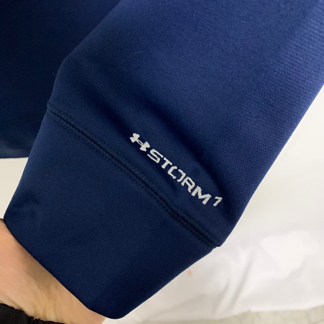 언더아머 져지 재질 후드티 남성 L 상품이미지5