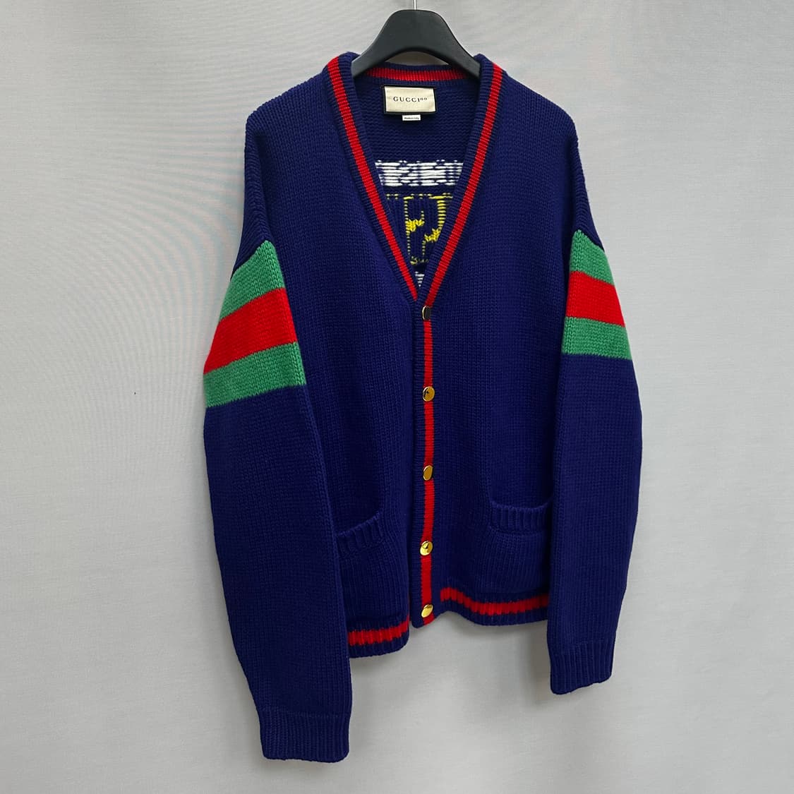 구찌 100주년 로고 웹 가디건 ( 105~110 ) 상품이미지6