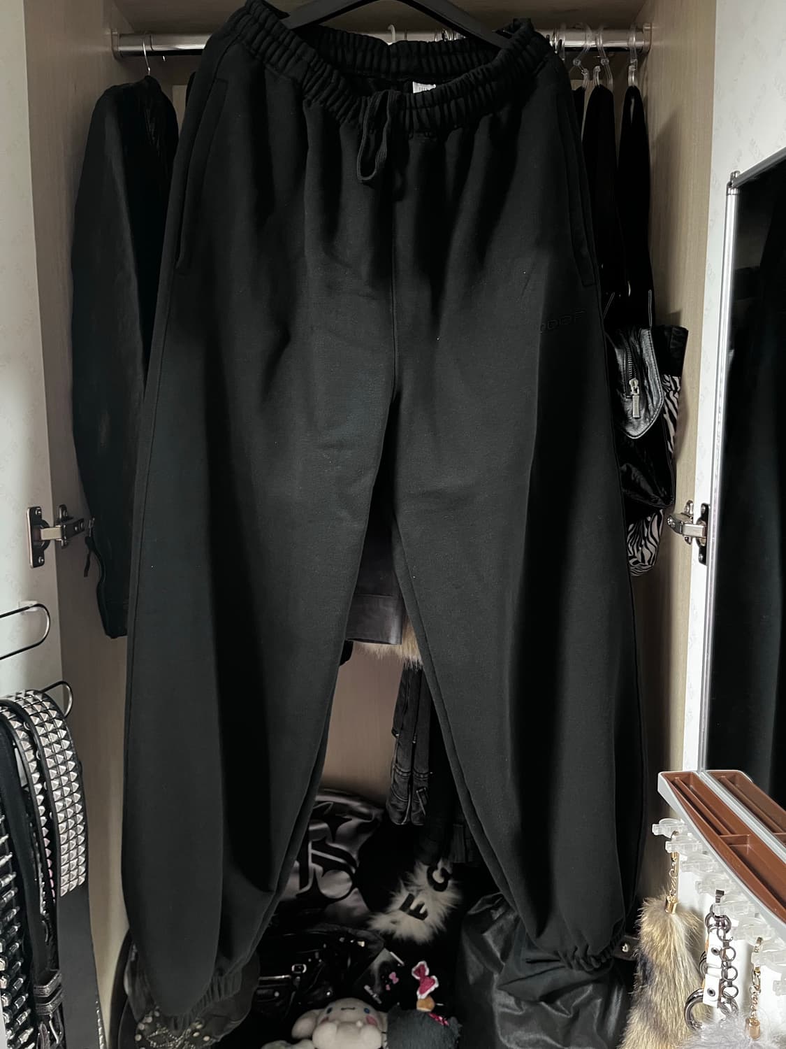 오도어 몰리조거 블랙 1사이즈 상품이미지4