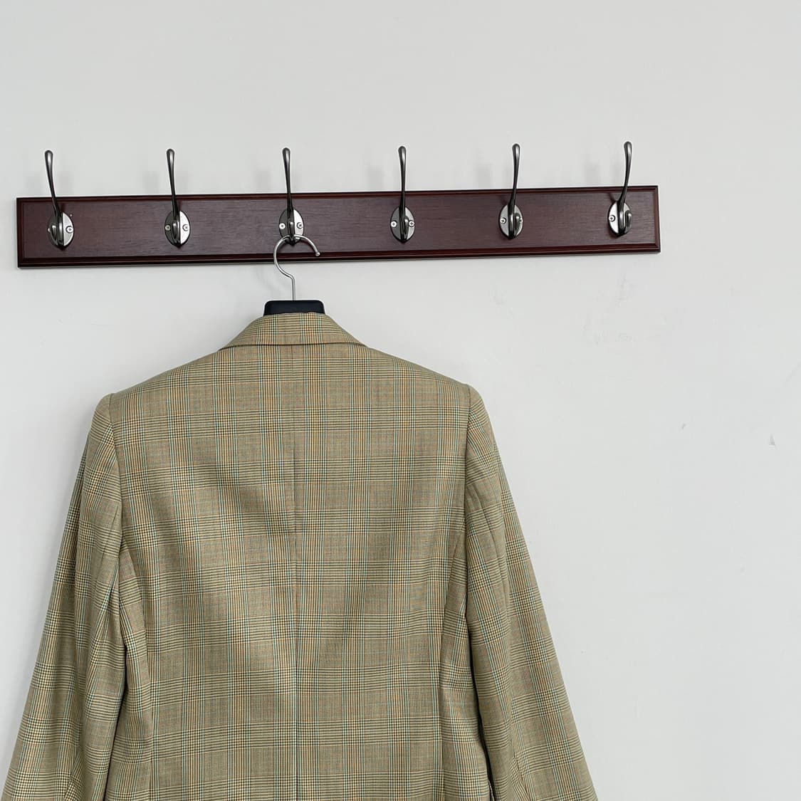 버버리 체크 더블 블레이저 팬츠 바지 셋업 상품이미지4