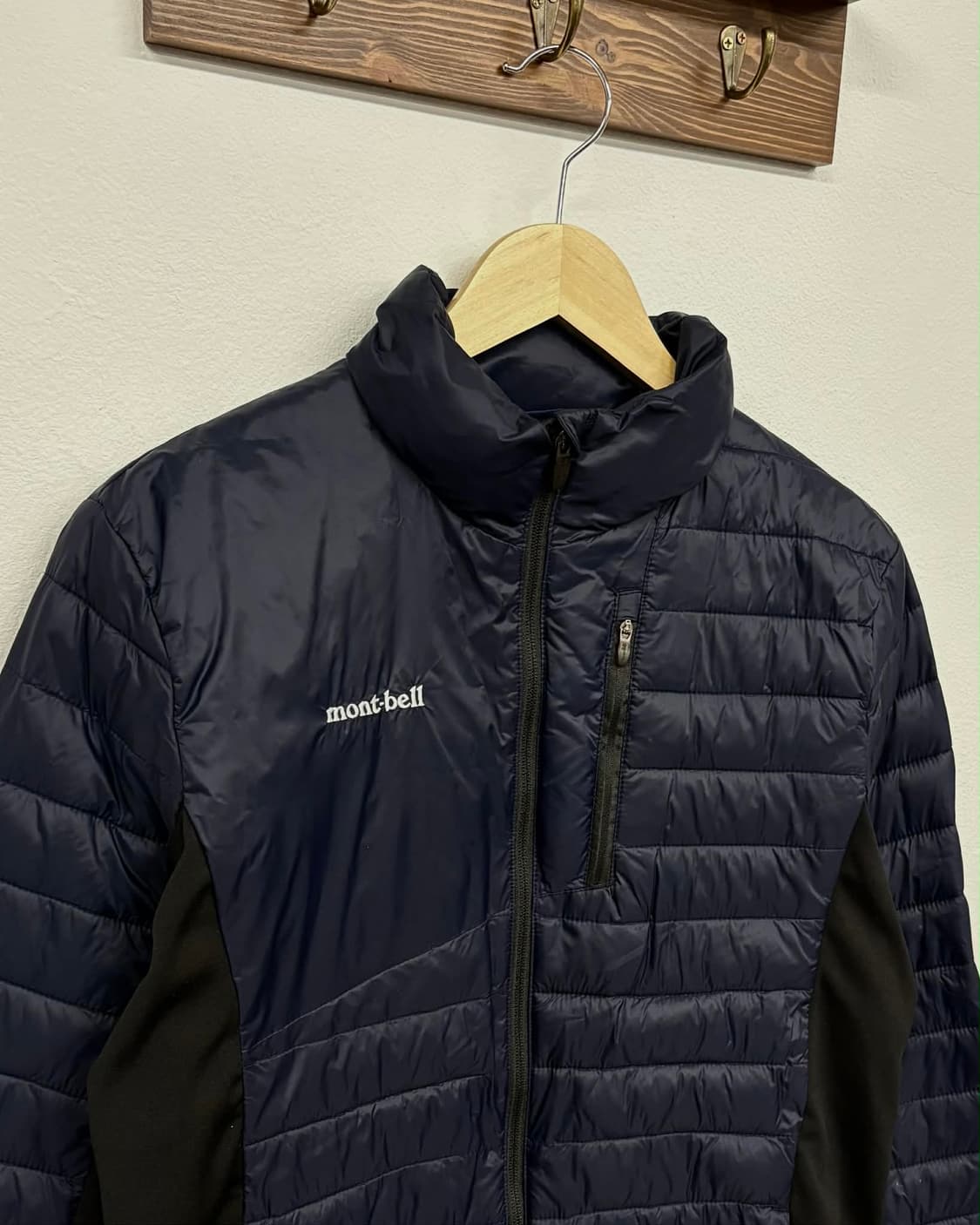 [M] 몽벨 네이비 경량 패딩 자켓 상품이미지5