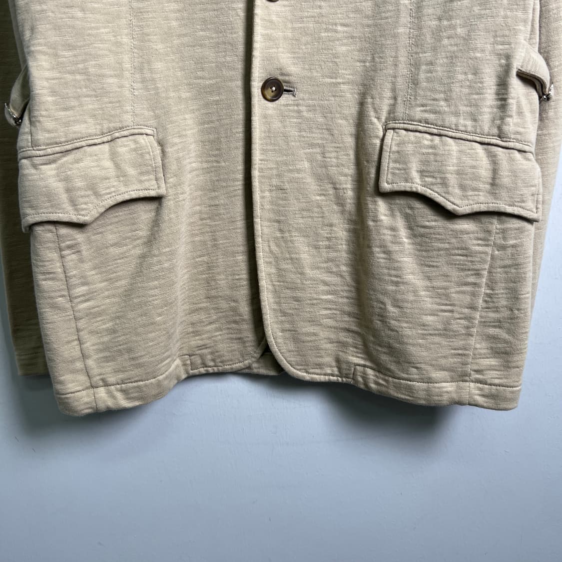 야마모토 칸사이 SISSY 린넨 혼방 스탠드카라 자켓 M 상품이미지5