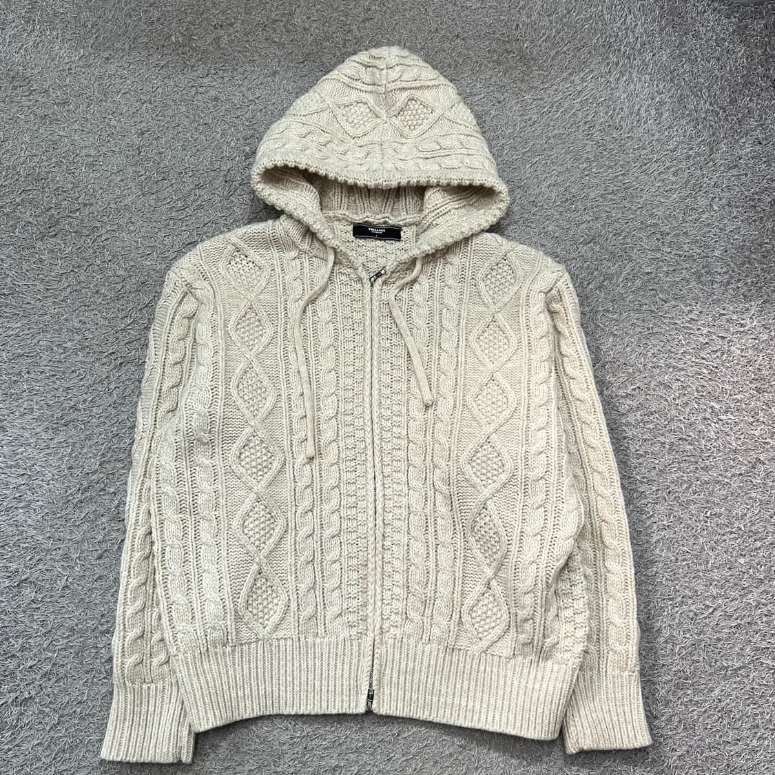 [100] 트릴리온 니트 후드집업 상품이미지2