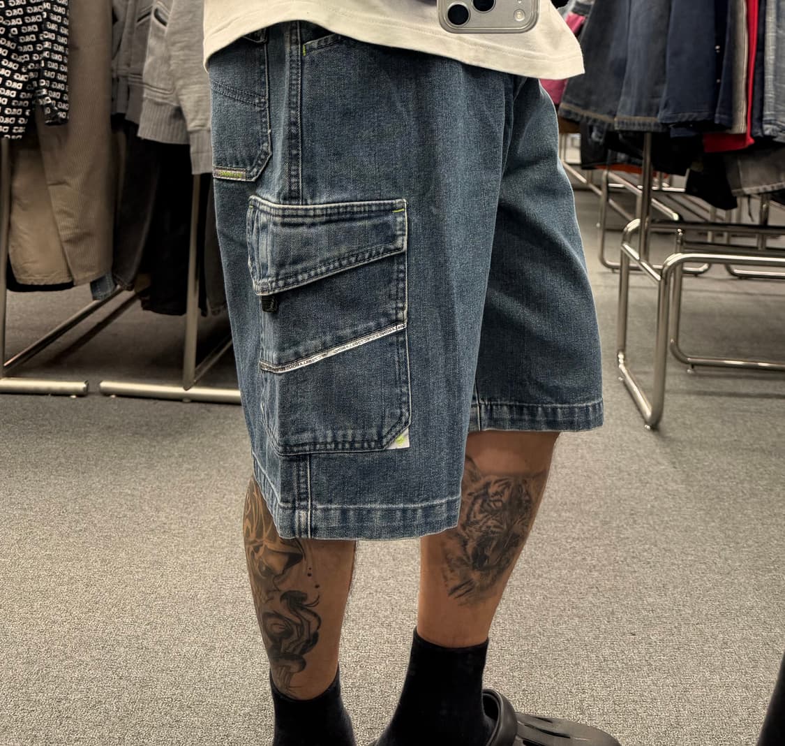 30)Billabong 빈티지 버뮤다 데님팬츠 상품이미지1