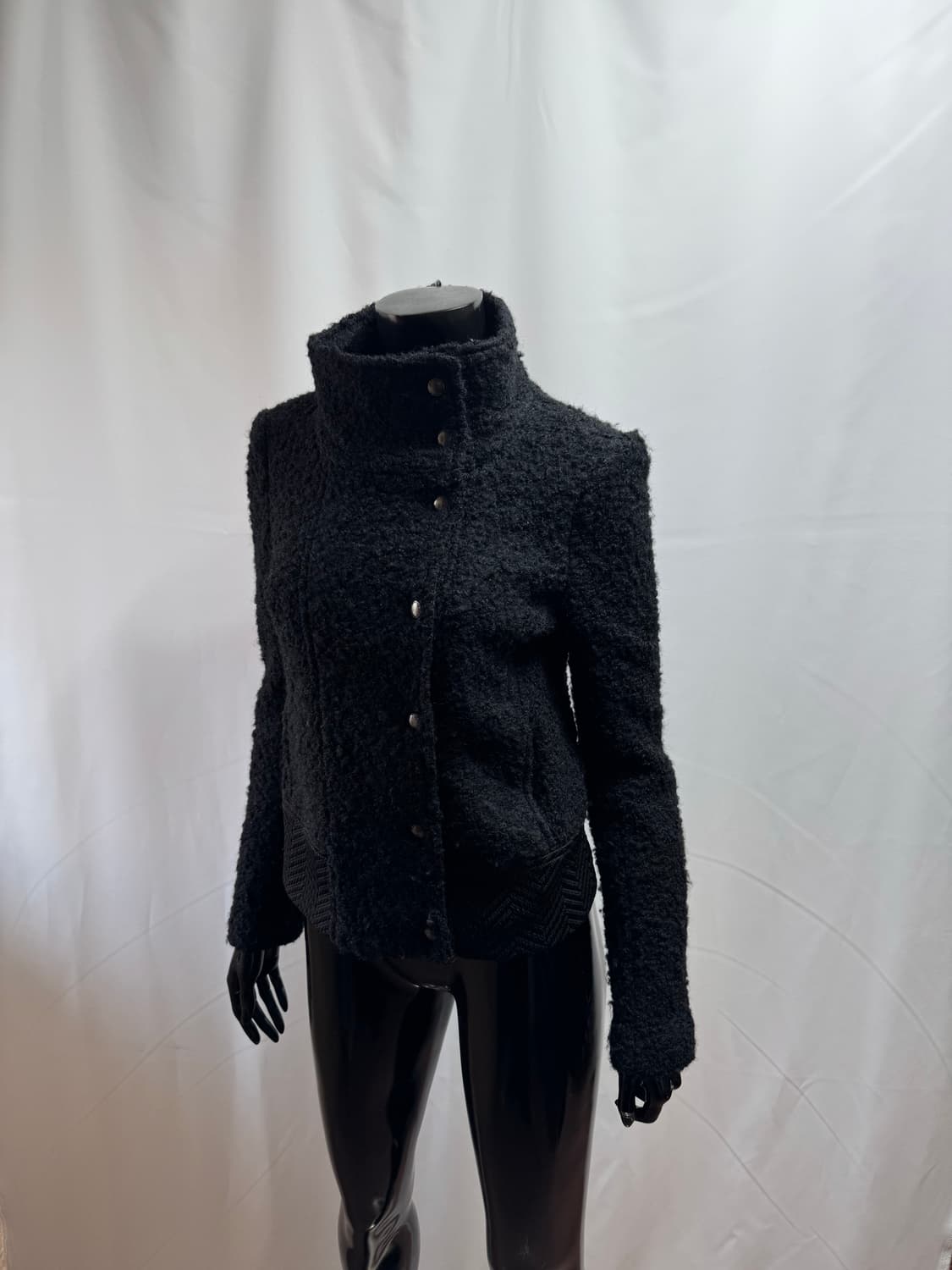 banana republic / 바나나리퍼블릭 하이넥 크롭 버튼 자켓 상품이미지1