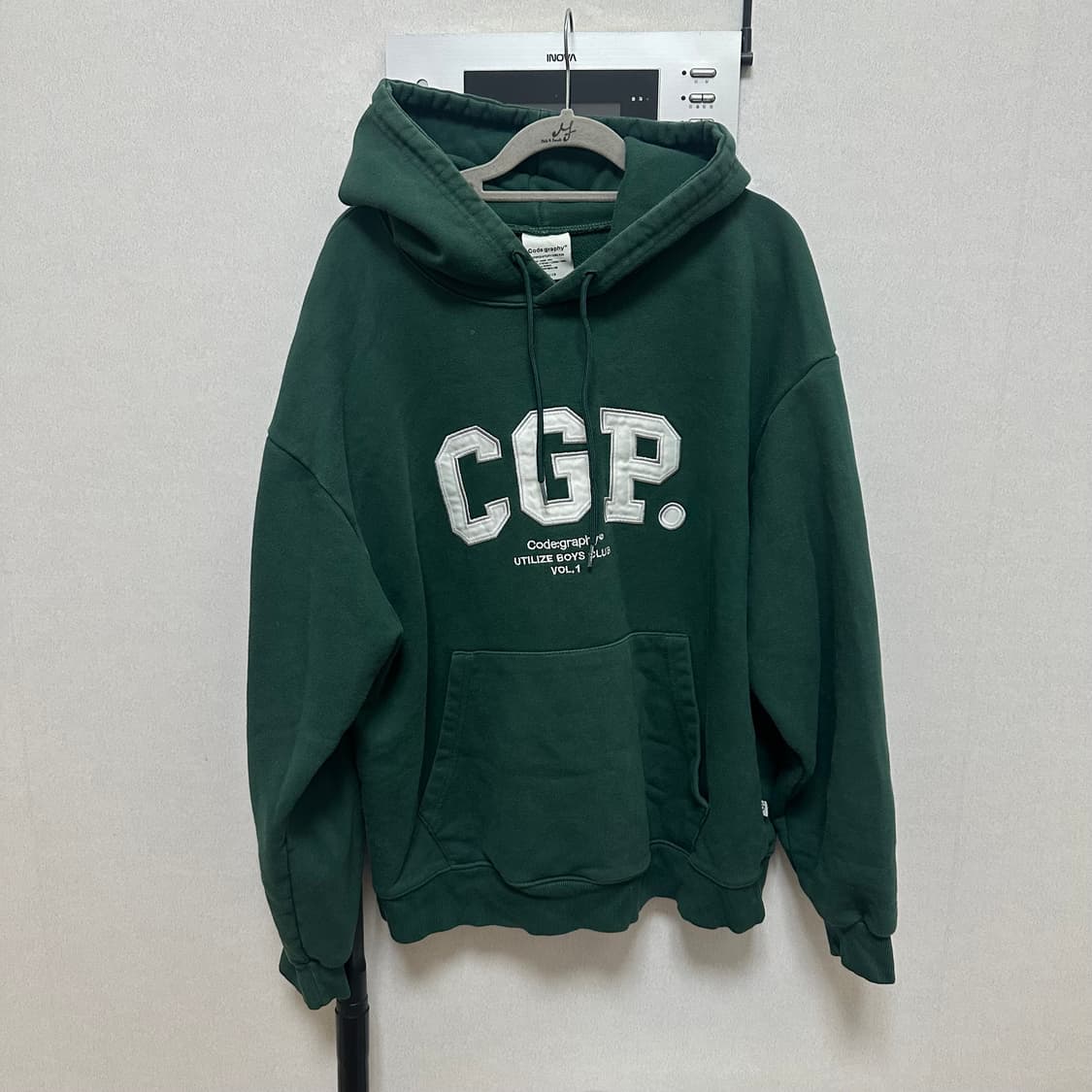 CGP 코드그라피 후드티 상품이미지1