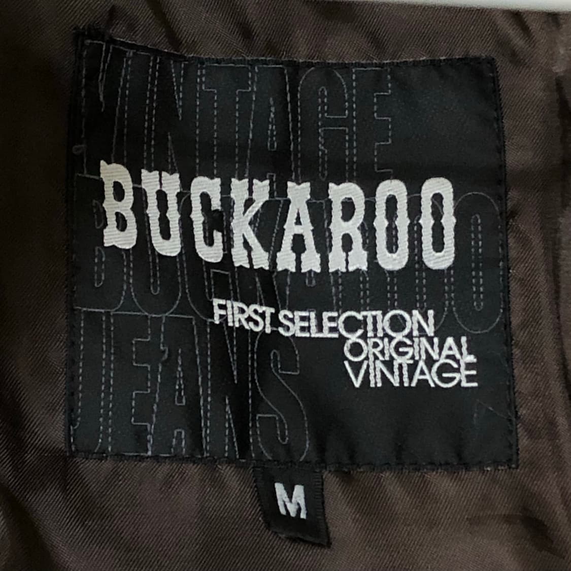 버커루 브라운 셔링 퍼 패딩 Buckaroo 빈티지 상품이미지5