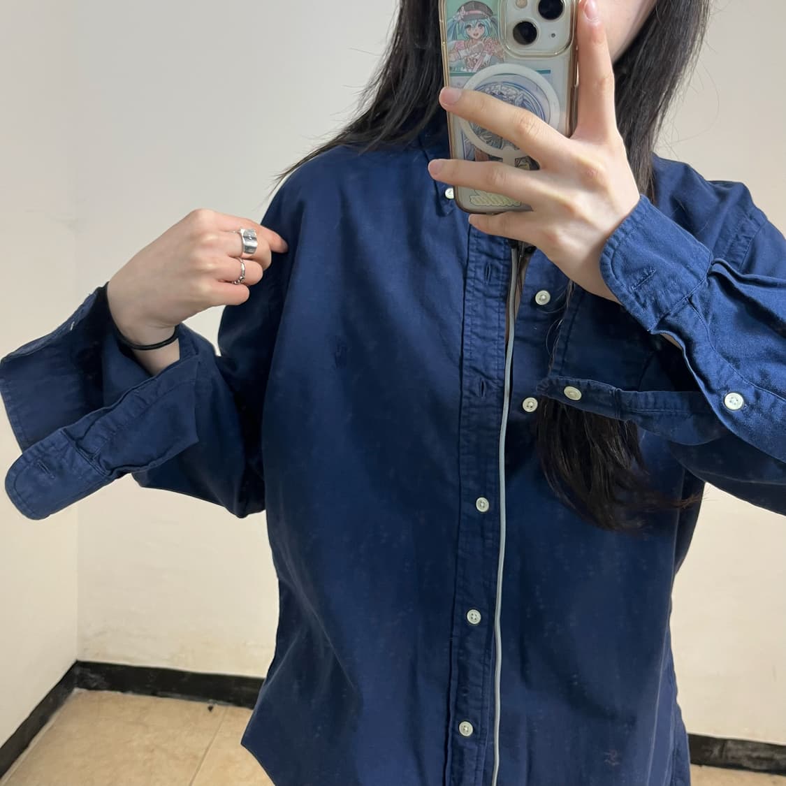 Polo navy shirt  상품이미지3