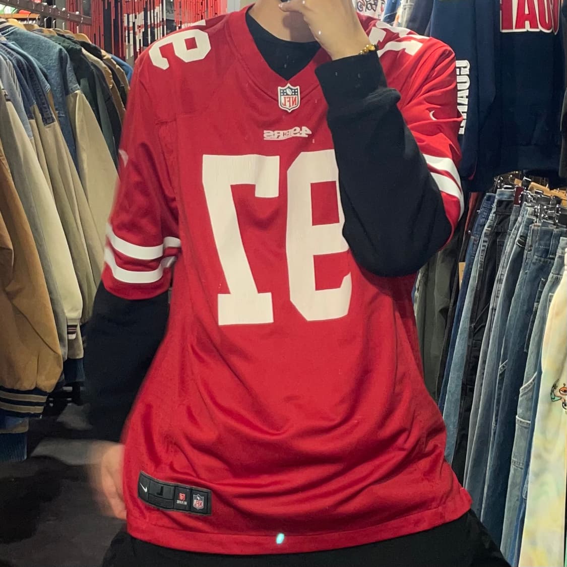 [IM] NFL X NIKE 레드 No.BOSA 반팔져지 상품이미지2