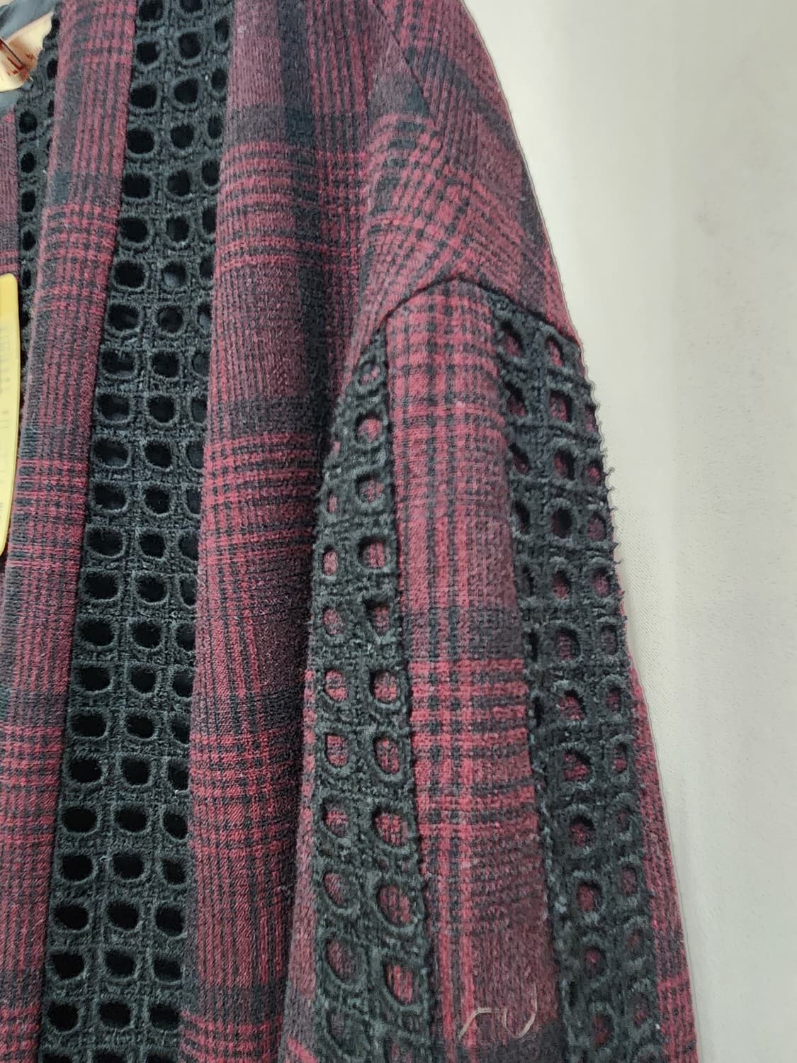 새상품 질바이질스튜어트 체크 펀칭 원피스택가358000 상품이미지6