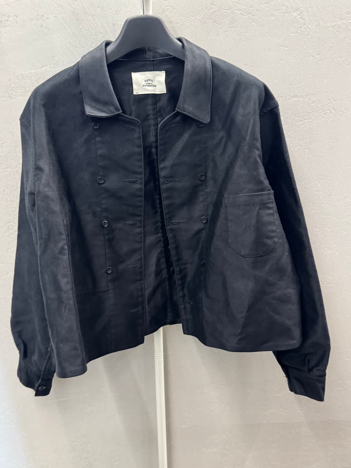 Outil 블랙 크롭 자켓 L 상품이미지2