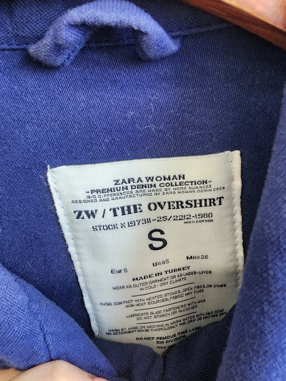 자라 워크 셔츠 상품이미지4