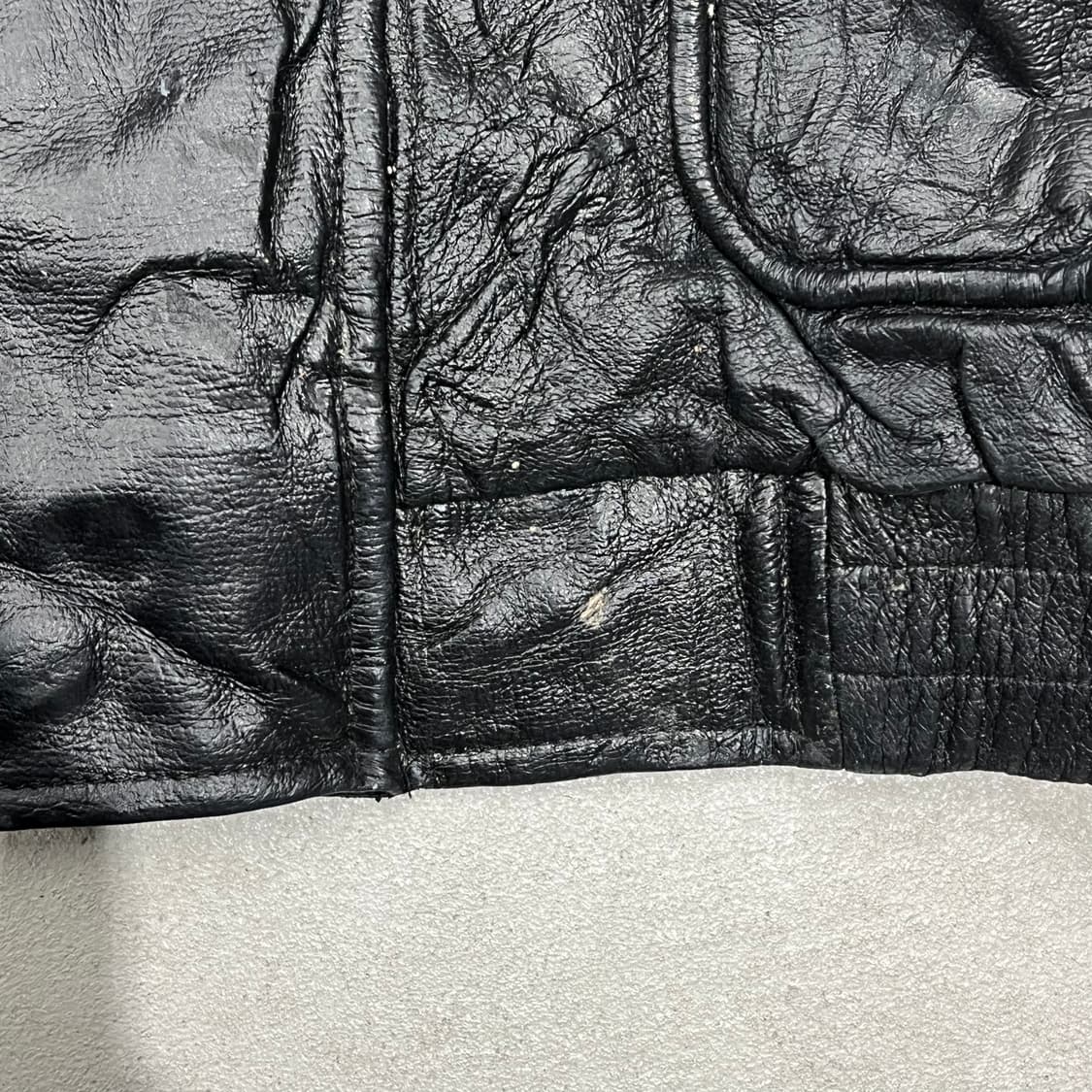 데이비드테일러 레더자켓 s09078 상품이미지5