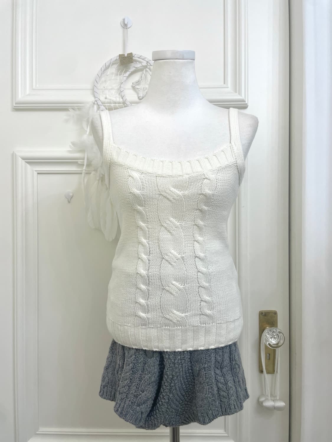 ivory twist basic cardaign&twist sleevel 상품이미지6