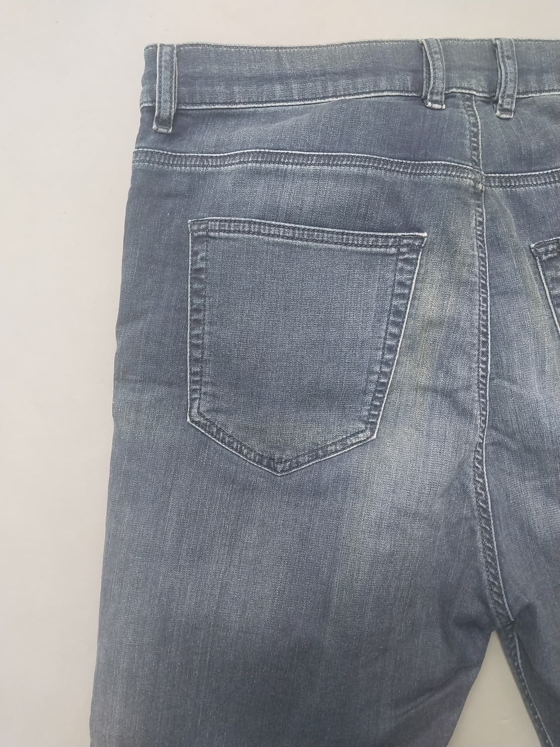 [34] 디젤 디바이드 드로스트링 캐롯 조거진 데님 스웨트팬츠 상품이미지8