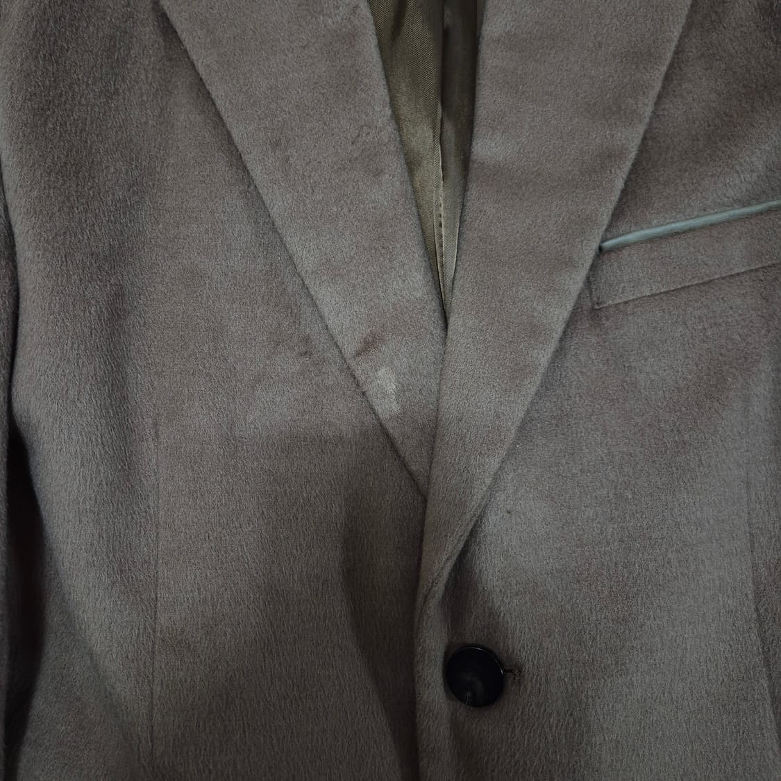 ELVANDRESS 엘반드레스 남성 싱글 체스터 코트 L(100) 상품이미지4