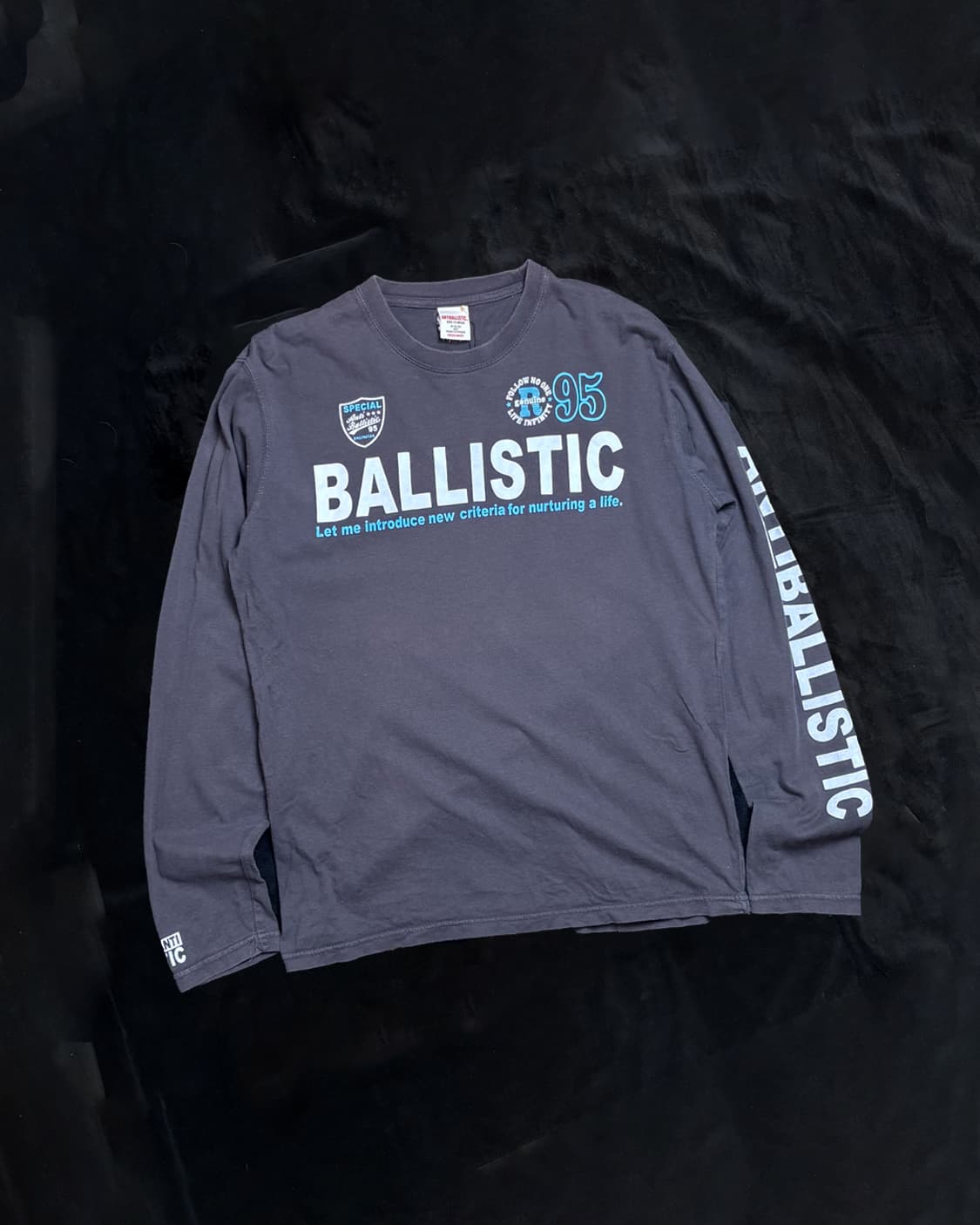 일본빈티지 ANTI BALLISTIC 긴팔티 상품이미지1