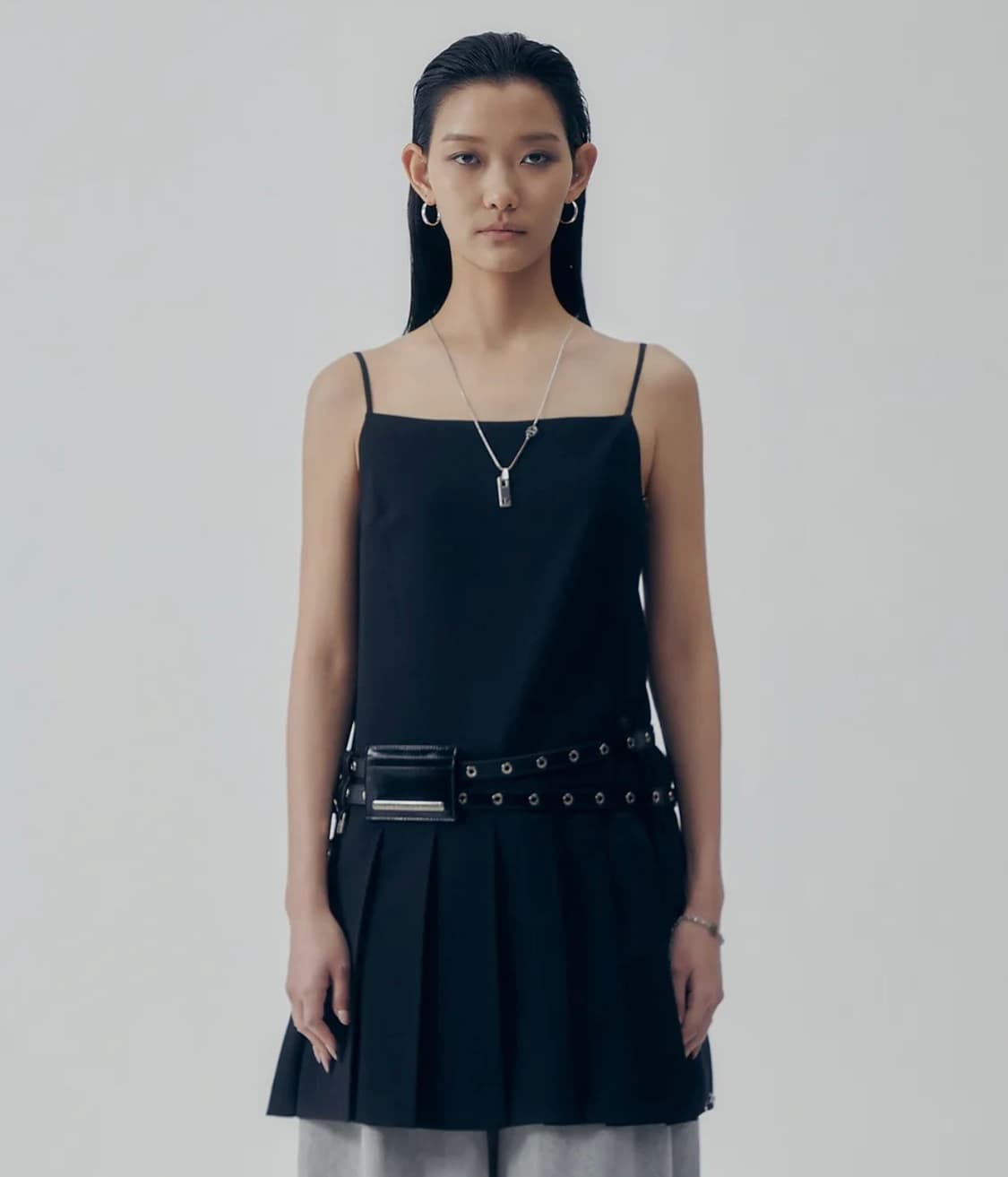 트리밍버드 Apron Pleated One-piece  상품이미지1