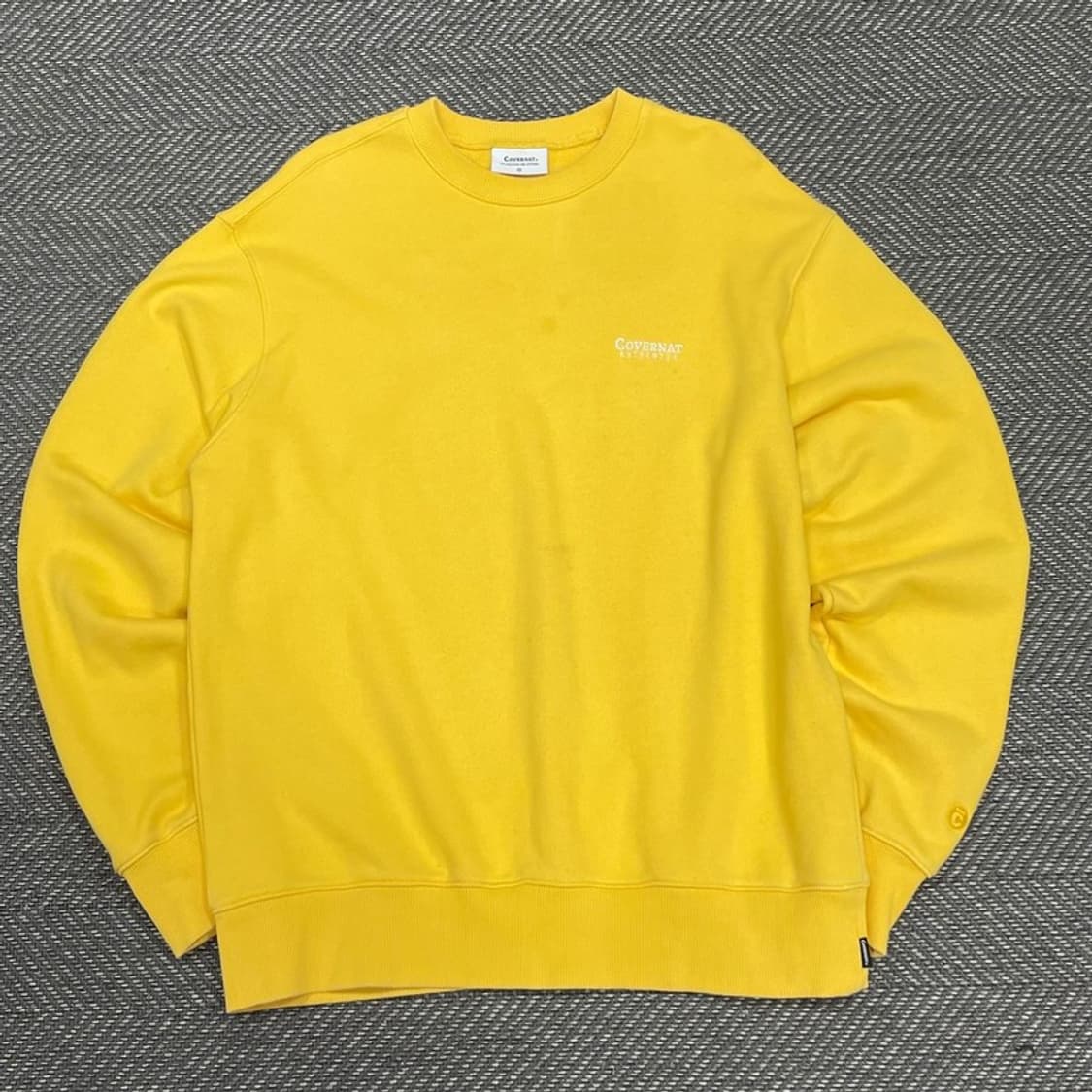 커버낫 자수 로고 맨투맨 v0227  상품이미지1