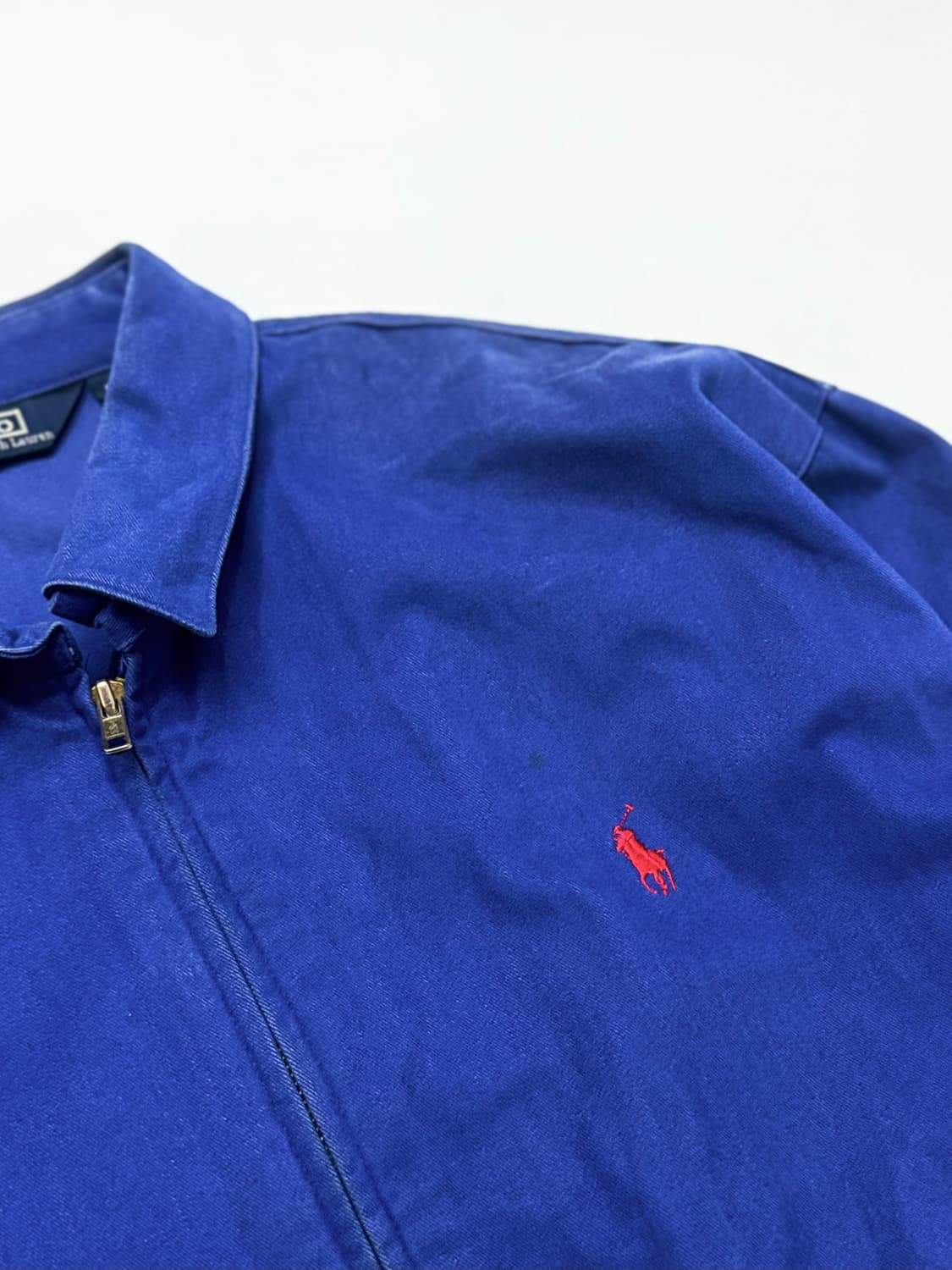 Polo 폴로 랄프로렌 블루컬러 코튼 스윙톱 자켓 상품이미지3