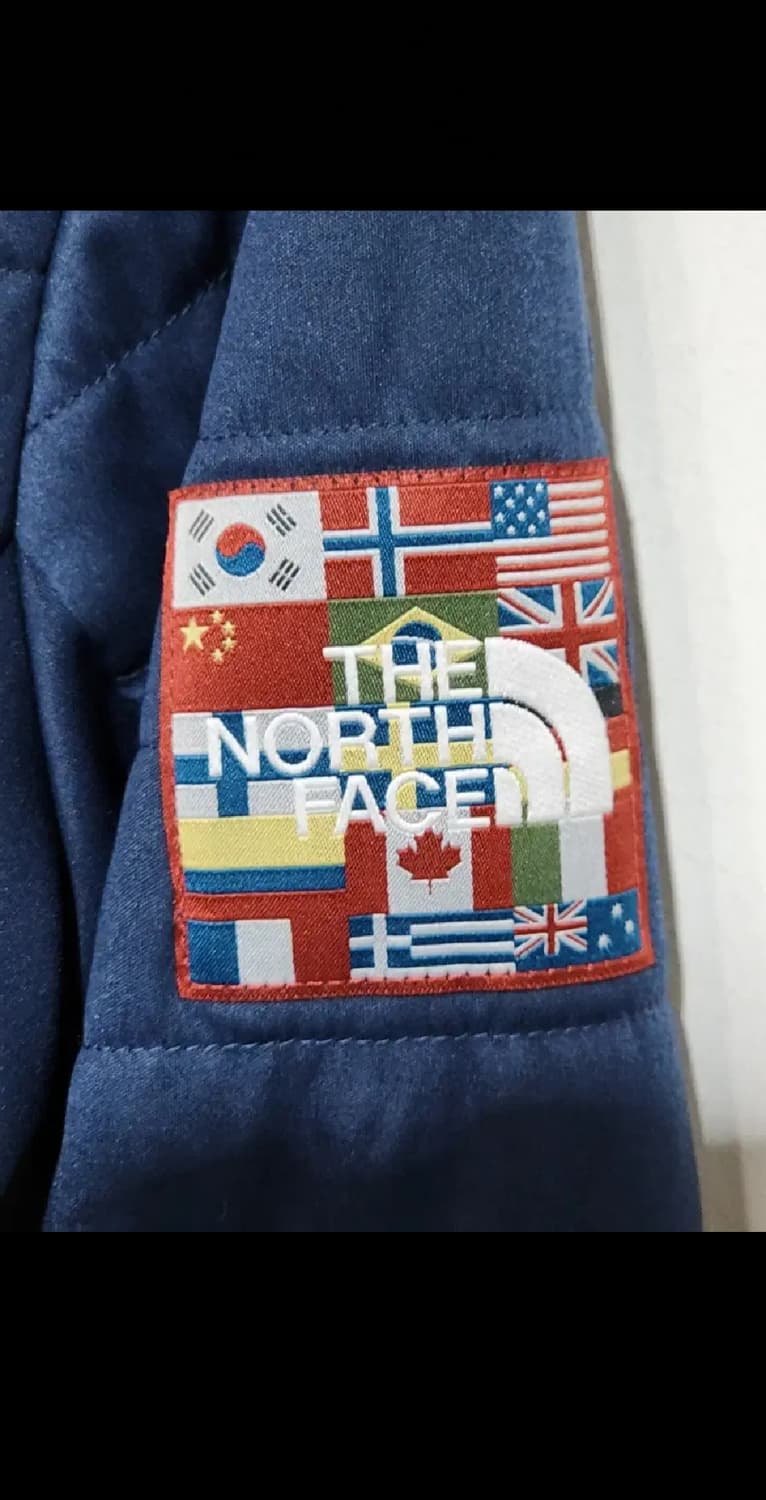 (M) 노스페이스 경량패딩 점퍼 남색 평창올림픽 자켓 등산복  상품이미지5