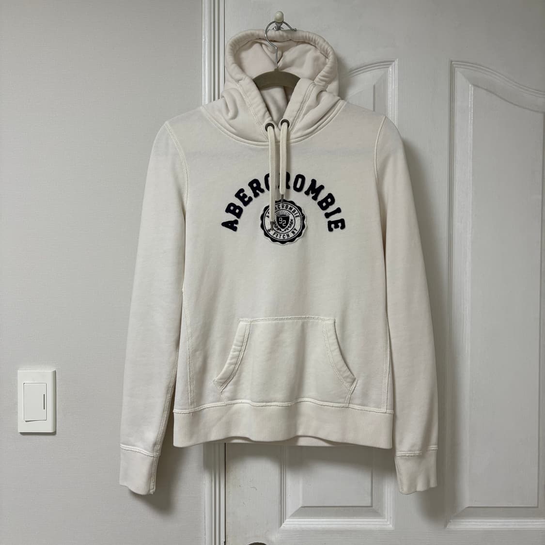 아베크롬비 아이보리 후드티 L 상품이미지1