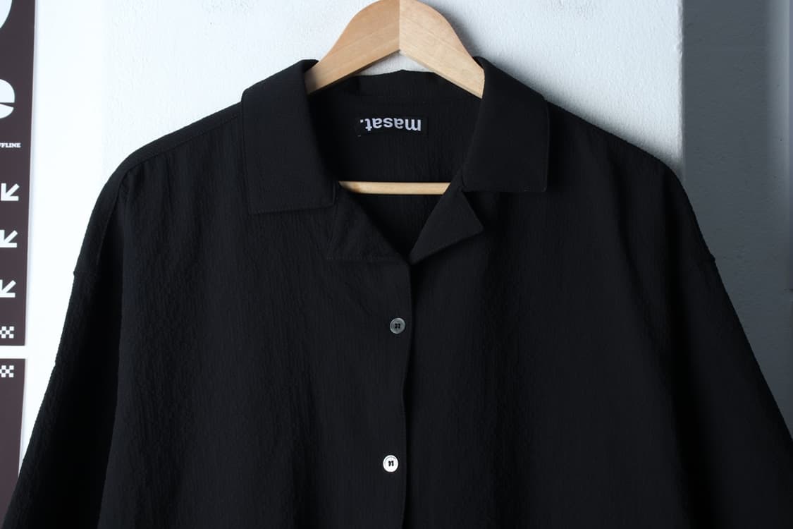 (XL-3XL) 마사트 반팔 카라 티셔츠 셔츠 남방 시어서커-H32363 상품이미지3