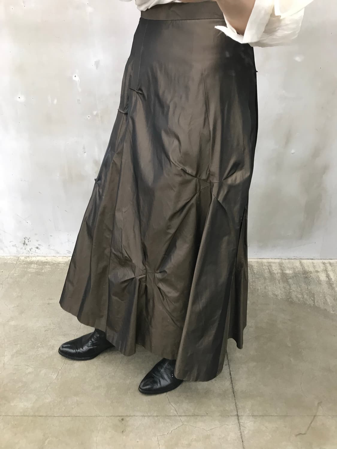 Pintuck maxi skirt 상품이미지3