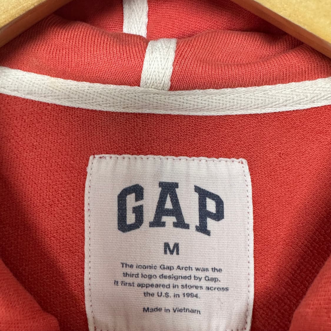 갭 로고 후드집업 상품이미지3