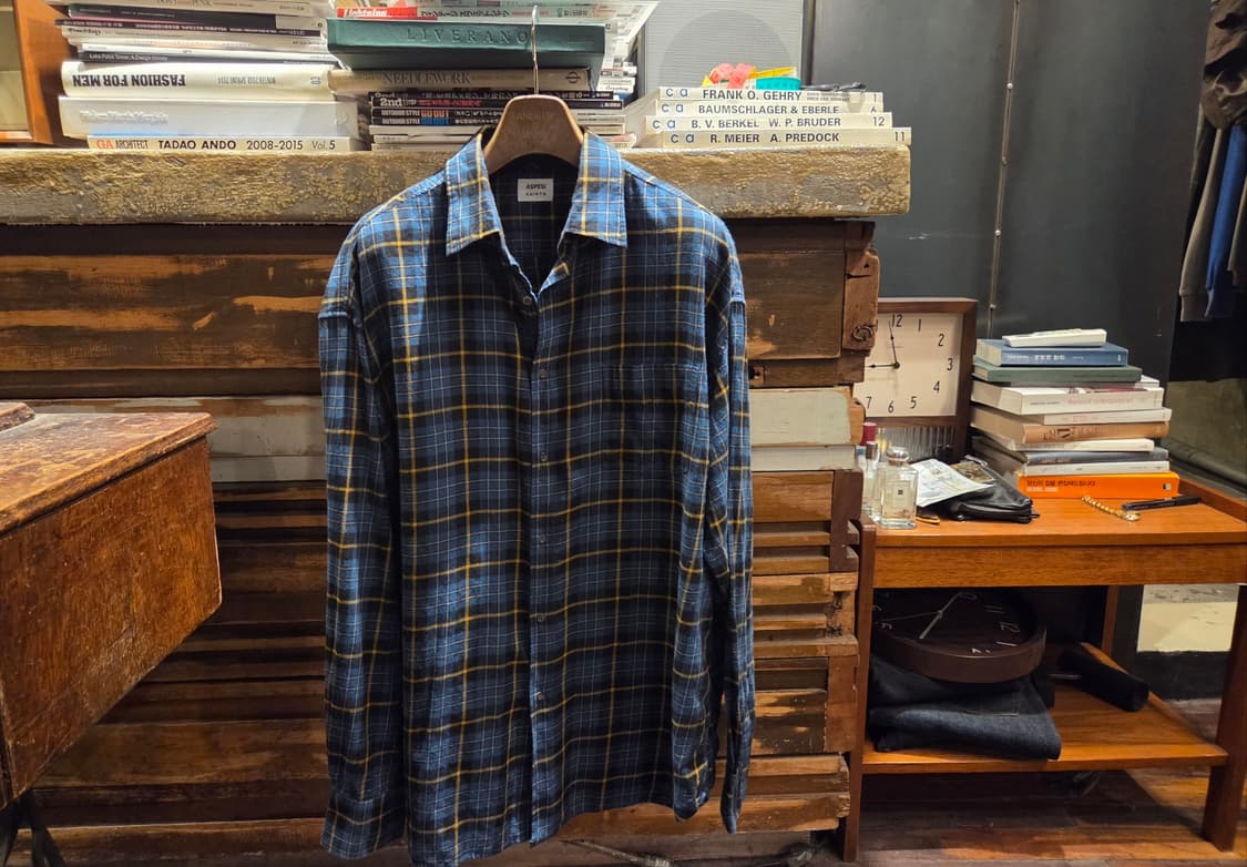 아스페시 플란넬셔츠 상품이미지2