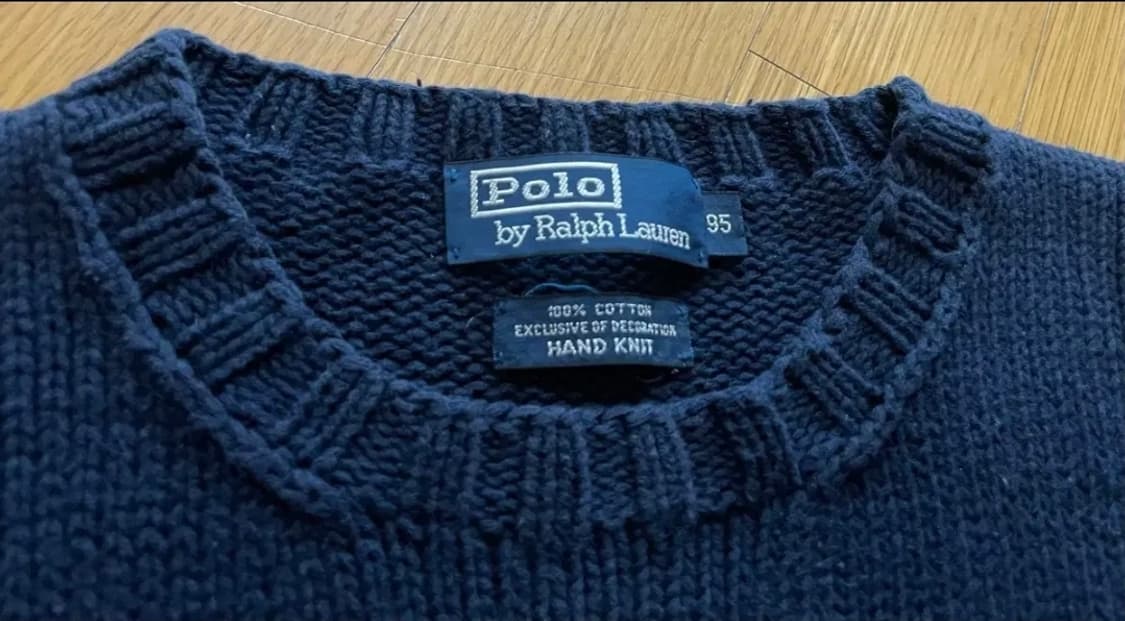 폴로 핸드니트 싯다운 베어 상품이미지5