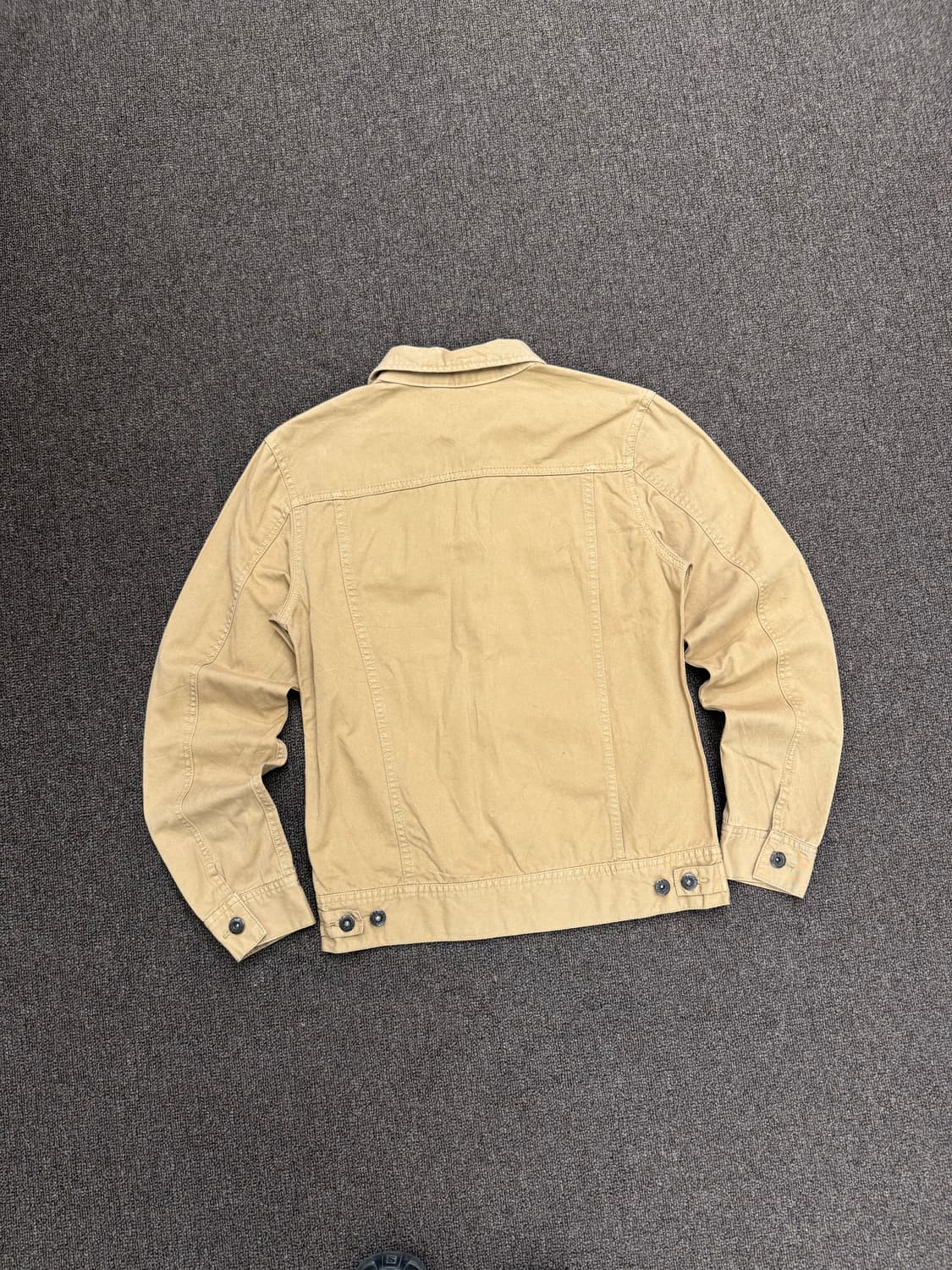 OS)Japanese vintage 여성 베이지 데님자켓 상품이미지4