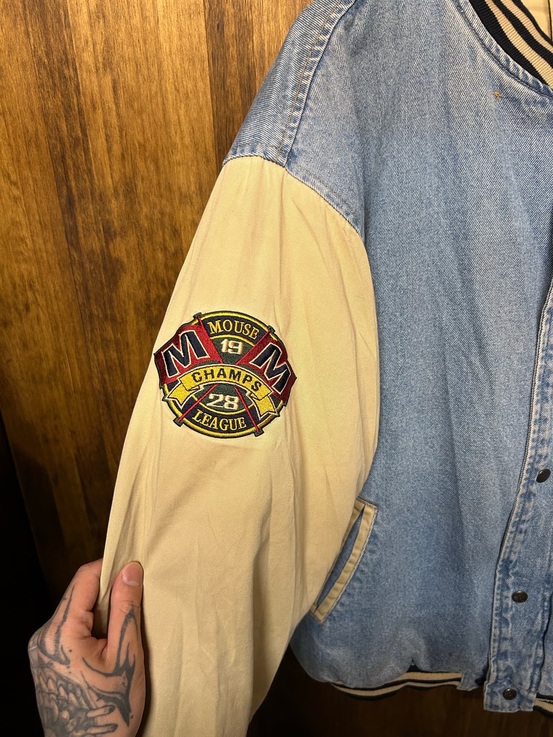 90‘s Disney Barcity jacket  상품이미지4
