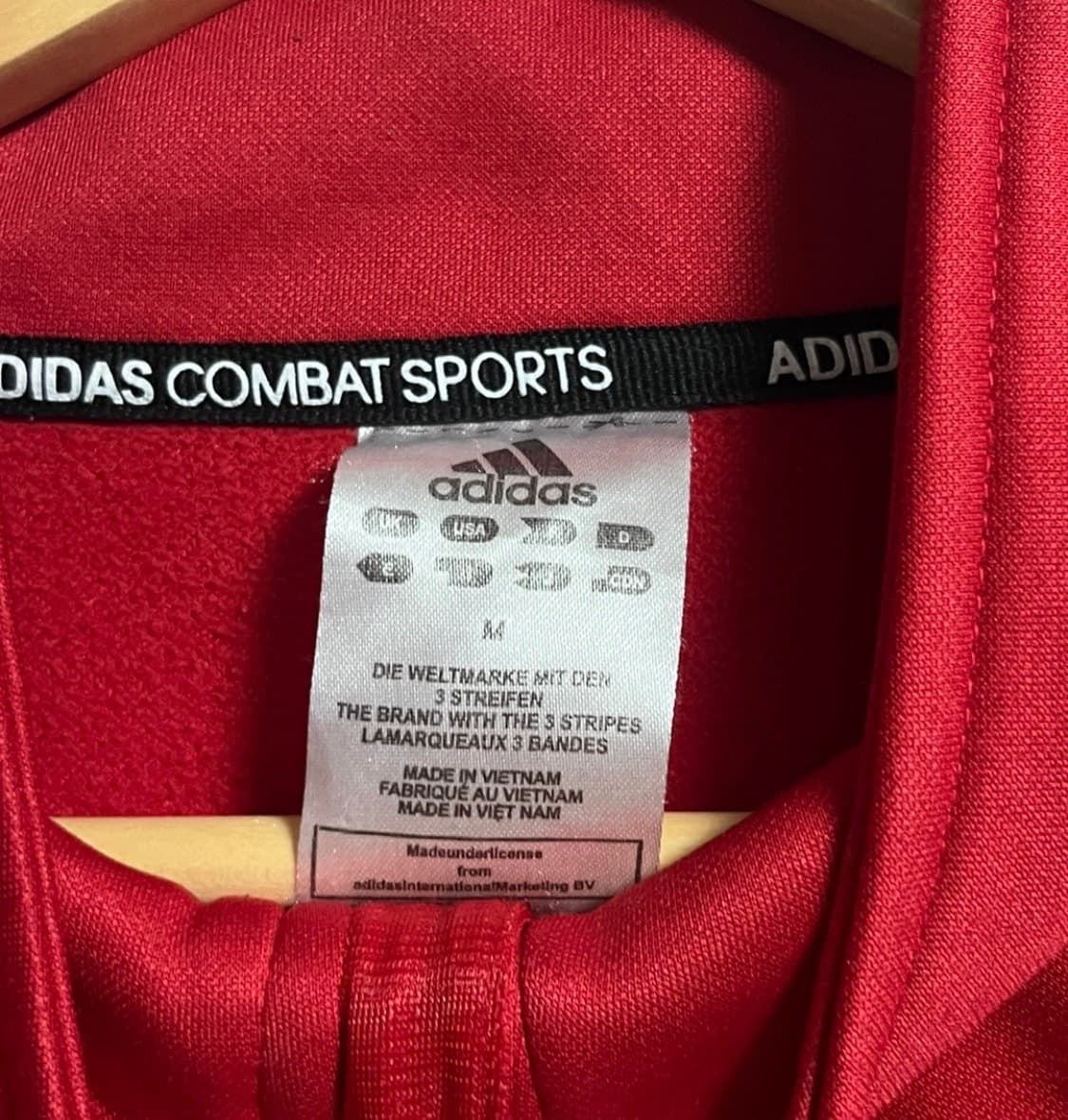 공용 아디다스 컴벳 트랙수트 져지 트랙탑 파이어버드 M 상품이미지5