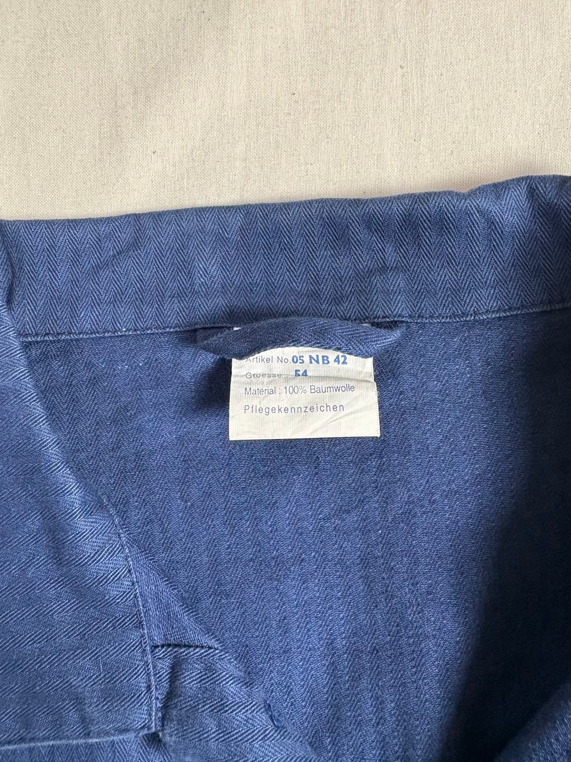 H.B.T 코튼 프렌치 워크 자켓 54 상품이미지5