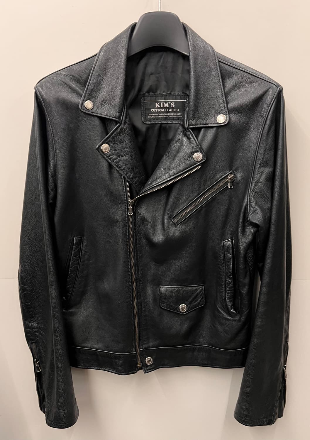 빈티지 라이더 가죽 자켓 상품이미지1