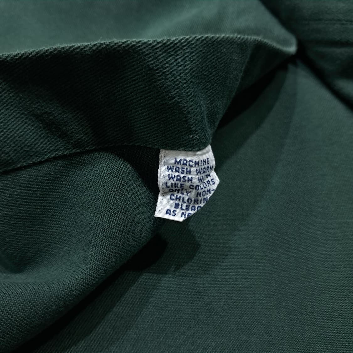 CK076 2XL 폴로 90s 미국판 페이드 틸그린 셔츠 남방 상품이미지5