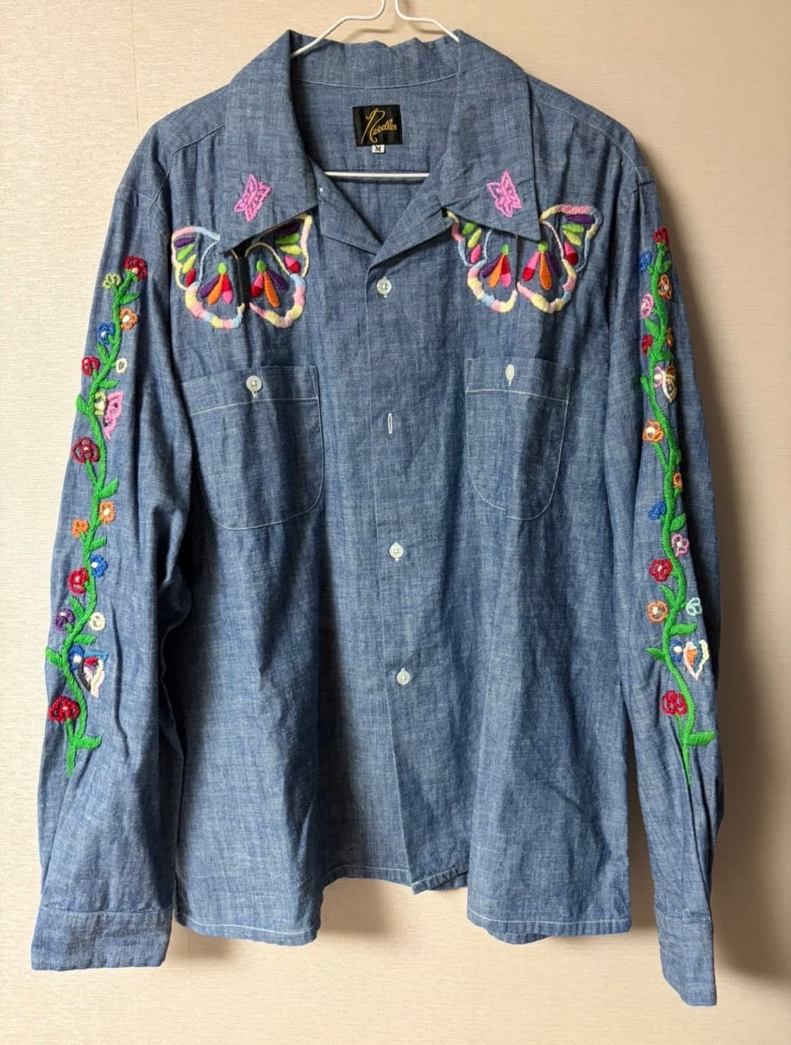 니들스 샴브레이 셔츠 상품이미지2