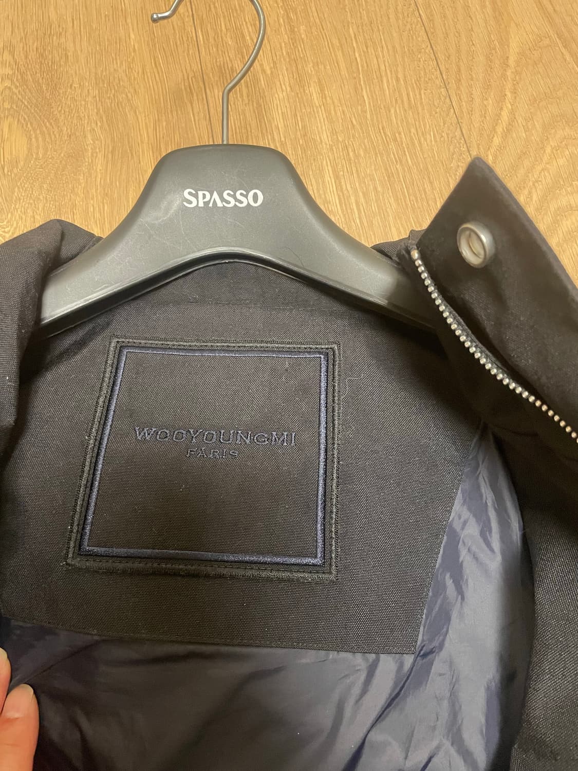 우영미 후드 야상 자켓 상품이미지3