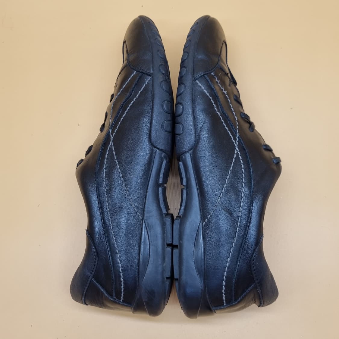 무크 남성가죽스니커즈 실사이즈270. 상품이미지5