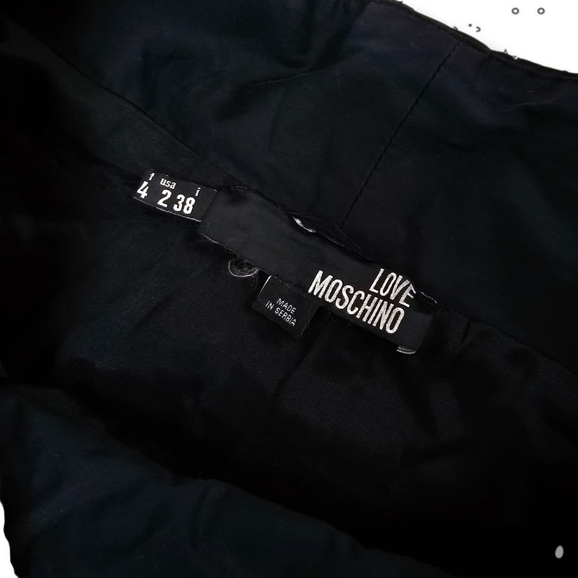 LOVE MOSCHINO 모스키노 블랙 원피스 상품이미지6