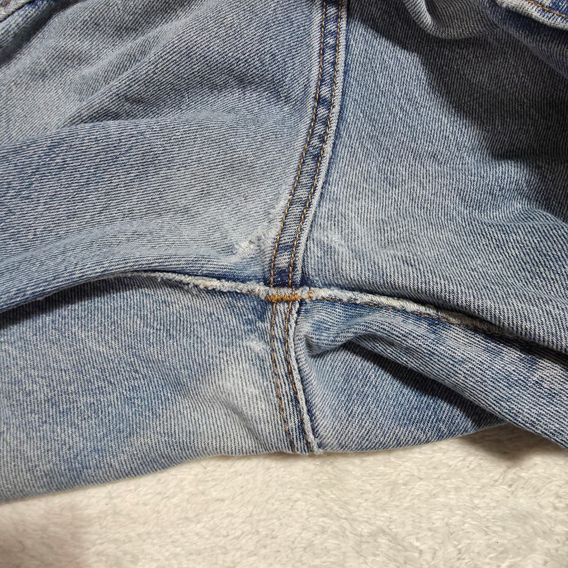 (32)리바이스 501 93 빈티지 워싱 데님 팬츠 상품이미지7