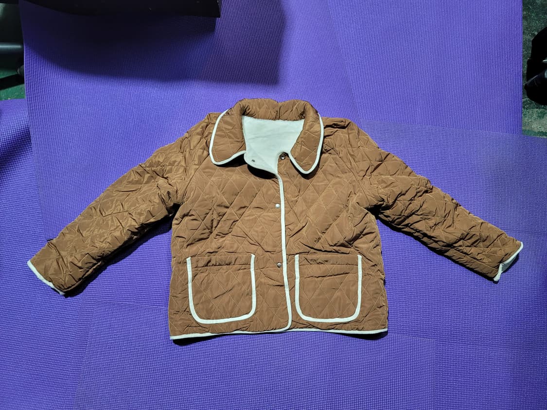 (새옷)퀄팅 클래식 누빔 자켓 44(XS)~66(M) 3벌 3만원 상품이미지5