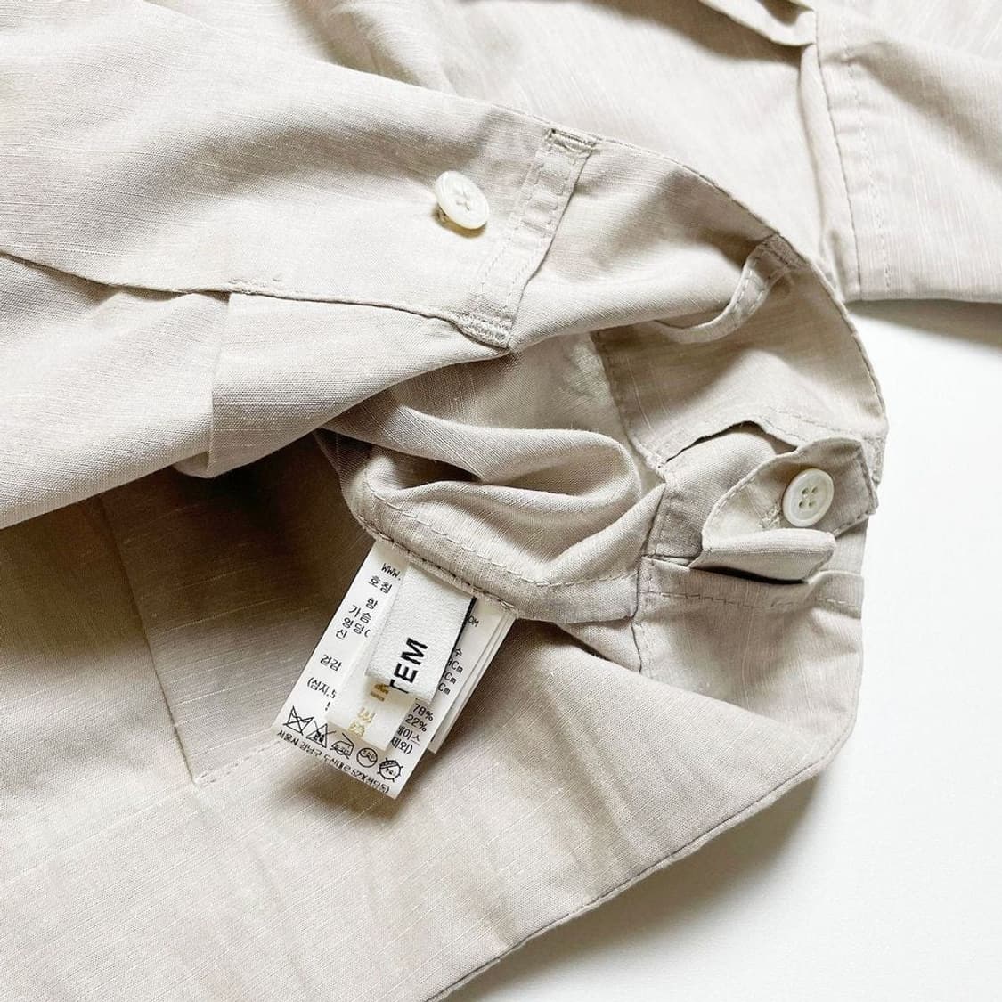 시스템 22FW 린넨 세일러 자켓 PR1913 상품이미지6
