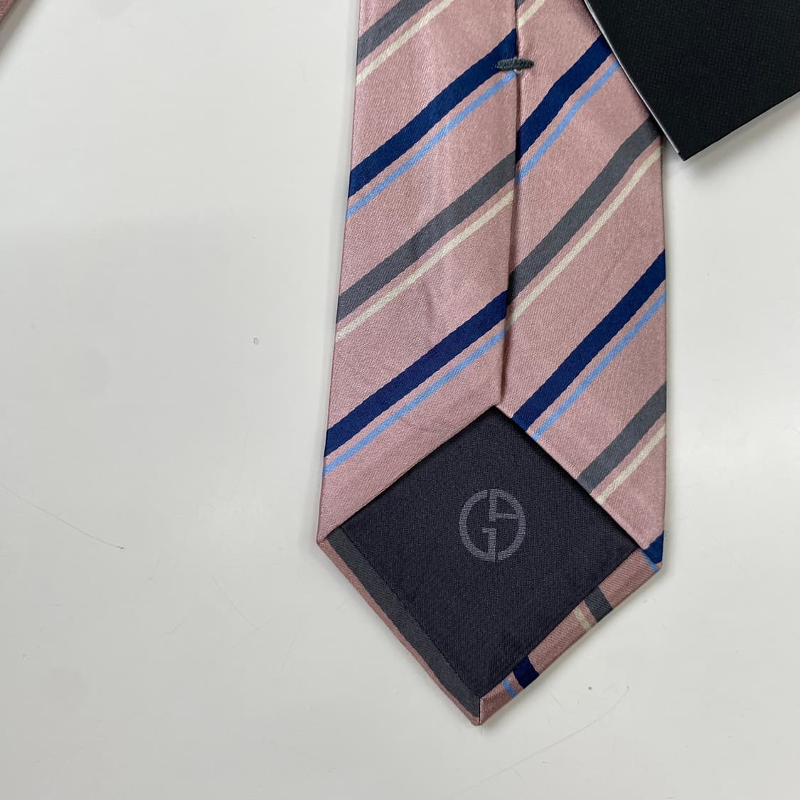 택달린 신형 조르지오 알마니 명품 정품넥타이(ARMANI) 7.7cm 상품이미지7