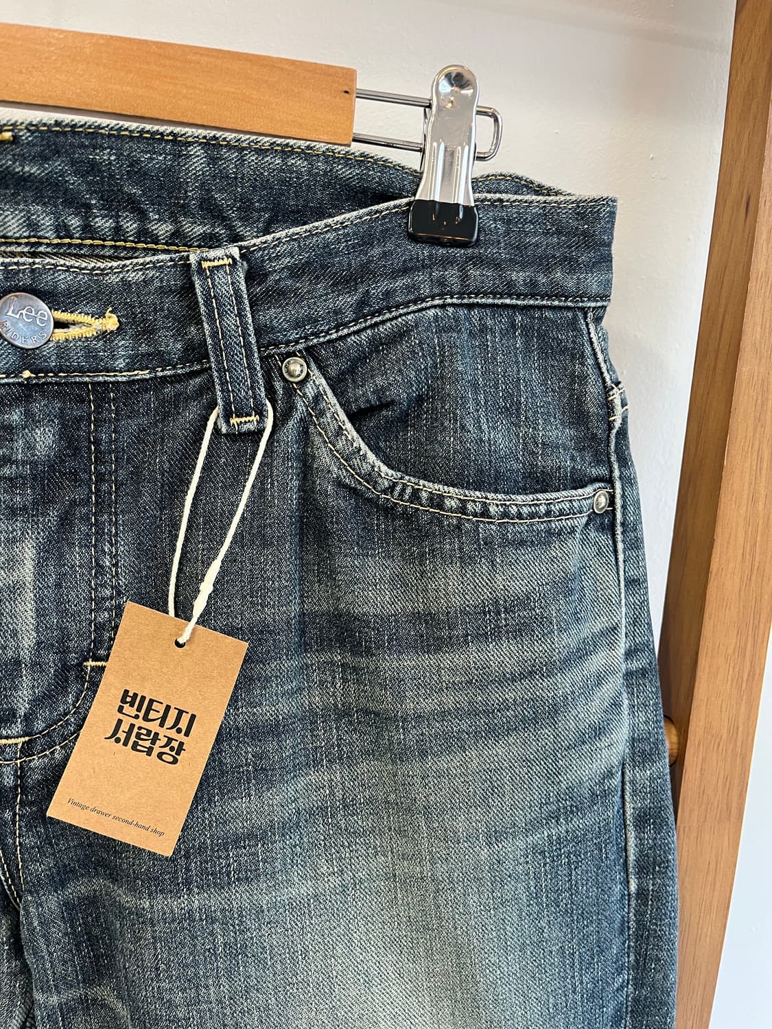 Lee 라이더스 빈티지 송치패치 부츠컷 청바지 (희귀 모델) 상품이미지4