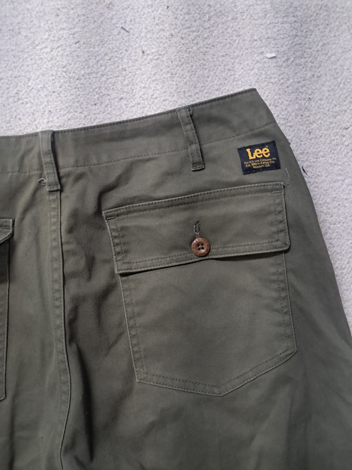 lee 리 워크웨어 코튼 워크 팬츠 상품이미지4