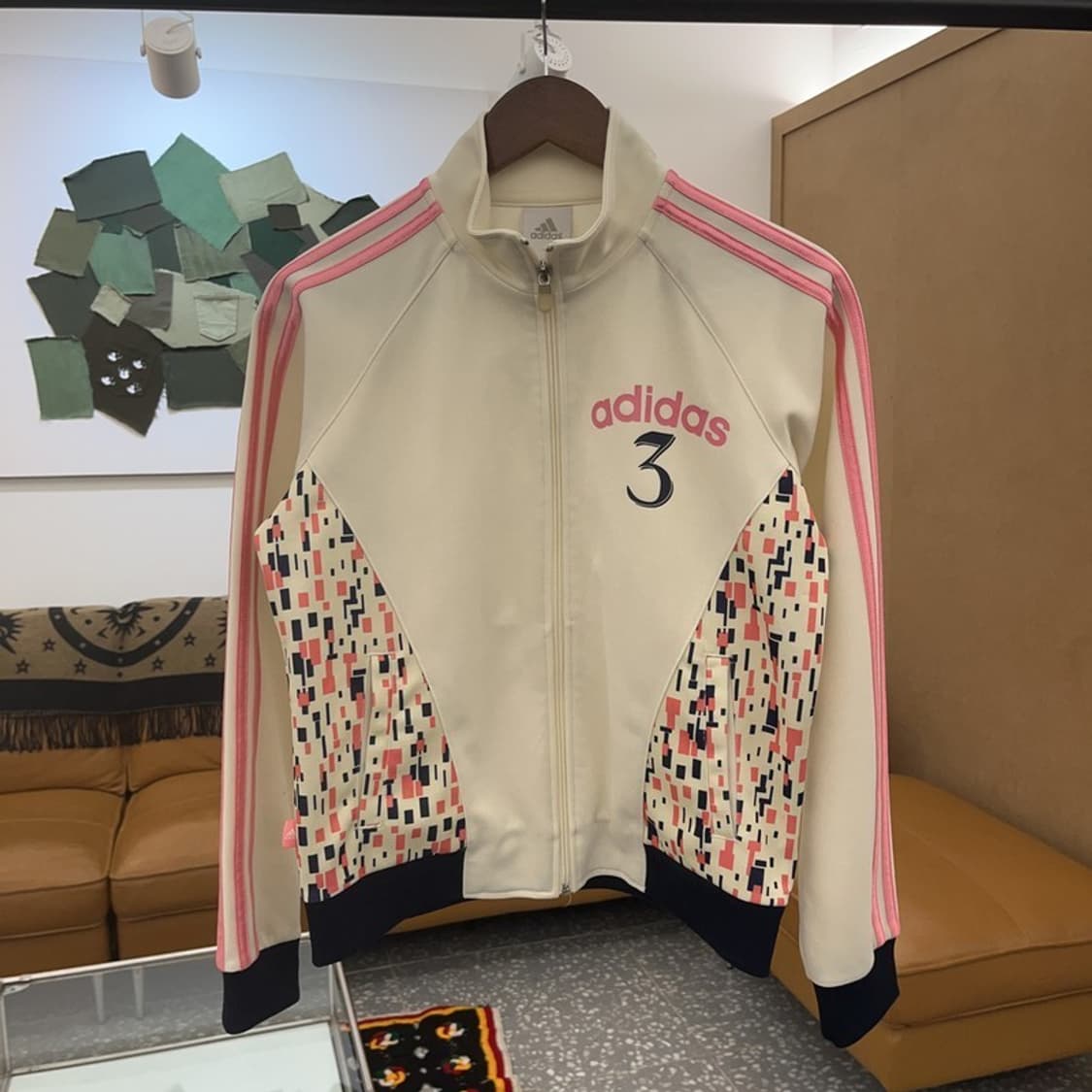 아디다스 대장급 흰핑 Y2K 트랙탑 져지 집업 95 C06448 상품이미지3
